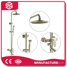 hot/cold shower faucet stainless steel single lever shower mixer